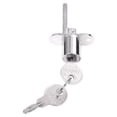 thumbnail image 5 of 4X Verrou de Piston en Métal Ton Argent pour Tête de Cylindre 19mm avec 2 Clés, 5 of 5