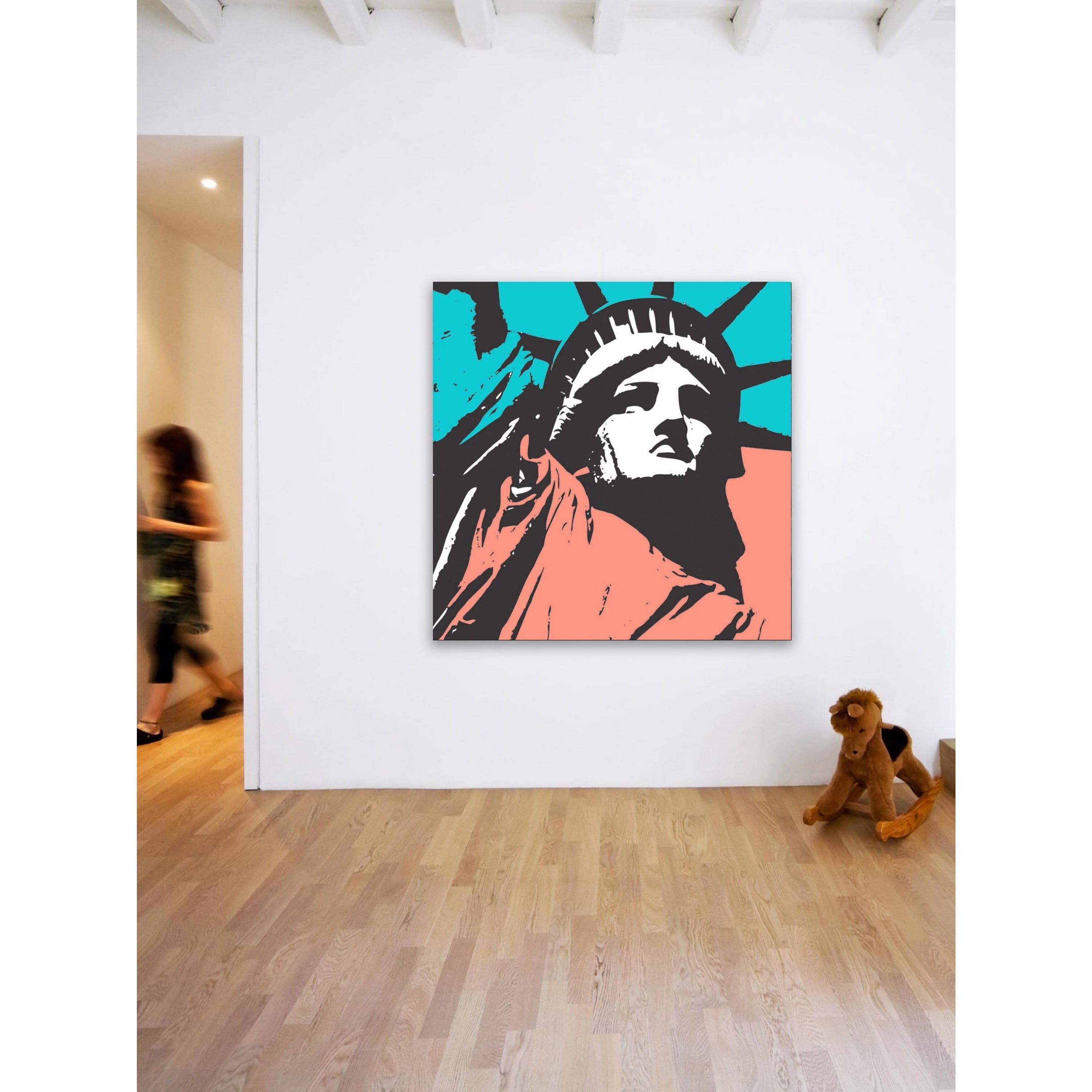 Marmont Hill "Liberty 2" Print on Canvas