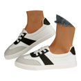 thumbnail image 3 of Women's Loafers with Flexible Outsole for Natural Bend Women's Casual Shoes Breathable Comfortable Lace Up Sneakers For Daily Wear Lightweight Soft Sole Versatile Design For All Seasons, 3 of 9