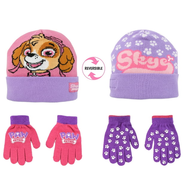 paw patrol hat and glove set