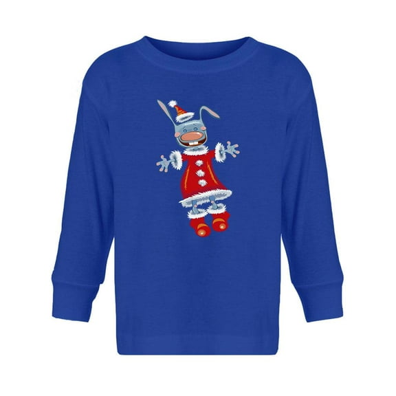 Christmas Rabbit Long Sleeve Toddler -Image by Shutterstock,  2 Toddler