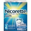Nicorette 2 mg Nicotine Gum, Coated White Ice Mint 100 ea