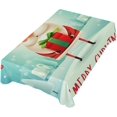 thumbnail image 5 of Coolnut Santa Claus Tablecloth, Waterproof Washable Polyester Square Table Cover, Durable Tablecloth for Kitchen Dining Table Party Decor, 60"X 90", 5 of 7