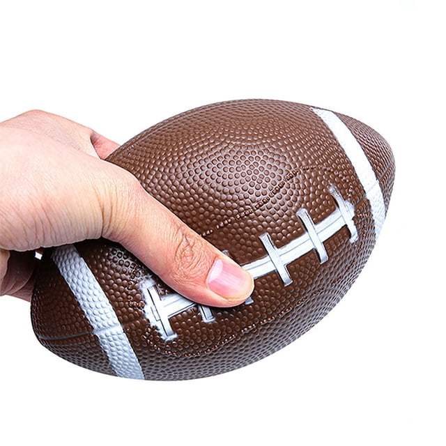 CSChome Vinyl Rugby Ball Elastic Inflatable Beach Football: PVC Construction for Long-lasting Fun, Easy to Inflate, Perfect for Children's Interactive Play