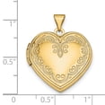 thumbnail image 2 of Beautiful 14k Heart Locket, 2 of 2