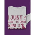 thumbnail image 3 of I Just Want To Pet My Dog Slogan Sweatshirt Women -GoatDeals Designs, Female x-Large, 3 of 4