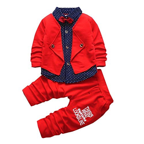 red outfit for baby boy
