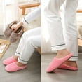 thumbnail image 5 of Soft Bottom Cotton Slippers Suede Non-slip Indoor Slippers For Unisex, Gray, M, 38-39, 5 of 5