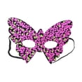 thumbnail image 3 of Máscara de , accesorio de disfraz, vestido de lentejuelas, accesorio de espectáculo, máscara facial de fiesta para festival, decoración de Rosa, 3 of 8