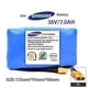 thumbnail image 2 of Paquete de batería de 36v, 7000mah, 7,0ah, batería recargable de iones de litio para patinete eléctrico de autoequilibrio, monociclo aeropatín, 2 of 3
