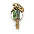 thumbnail image 1 of branch Rouge Épingle à Cheveux art Déco Mode Broche vintage Métal, 1 of 3