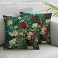 thumbnail image 3 of Chilfamy Floral Decorative Throw Pillow Cover Flowers Cushion Cases Pillow Home Decor for Christmas, 3 of 5