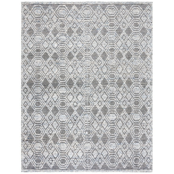 SAFAVIEH Natura Desmond Diamond Area Rug, Blue, 8' x 10'