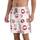 thumbnail image 2 of Fotbe Red Lips Trajes de Baño Estampados para Hombre, Shorts de Verano de Secado Rápido, Ropa de Playa, Bañadores-XX-Large, 2 of 6