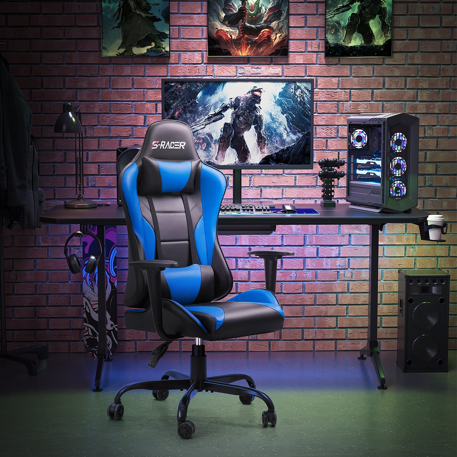 High seat height gaming chair hotsell