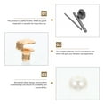 thumbnail image 3 of Miangastore 1 Set Buckle Repair Kit U Shaped Copper for DIY Projects and Daily Life, 3 of 8