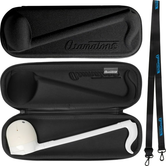 Otamatone Official Slim Case (Deluxe), for Musical Instrument Toy Synthesizer, 17.25 Inch - Black