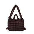 thumbnail image 1 of MesaSe Large Capacity Puffer Handbag with Padded Adjustable Shoulder Strap Backpack, 1 of 20