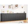 thumbnail image 4 of Towallmark Dresser for Bedroom,12 Drawer Dressers & Chests of Drawers, Wood Storage Drawer Dresser with Power Outlet, 61 Inch, 4 of 9
