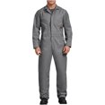 thumbnail image 3 of Dickies Men's 48799 Deluxe Blend Long Sleeve Mechanic Work Coveralls Black L, 3 of 3