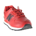 thumbnail image 2 of New Balance Classics 574 Metallic Men's Shoes Team Red/Black ml574-soy, 2 of 6