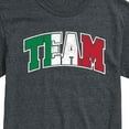 thumbnail image 3 of Instant Message - Team Italy - Italian Flag - Sports Pride - Men's Short Sleeve Graphic T-Shirt, 3 of 6