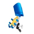 thumbnail image 4 of Soporte para teléfono de motocicleta con mini visera, soporte resistente para smartphone, universal Espejo retrovisor azul, 4 of 8