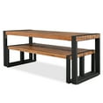 thumbnail image 4 of GVN Outdoor Dining Set with Cushions, 8-Seater, Acacia Wood, Ergonomic Chairs, Adjustable Feet, 4 of 10