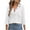 White trendy tops for Women, variant on HAPIMO Women's Loose Linen Shirts Button Down Solid Color Lapel Collar T-shirt Blouse Tops Long Shirts for Women Teen Grils Fashion Clothes White S