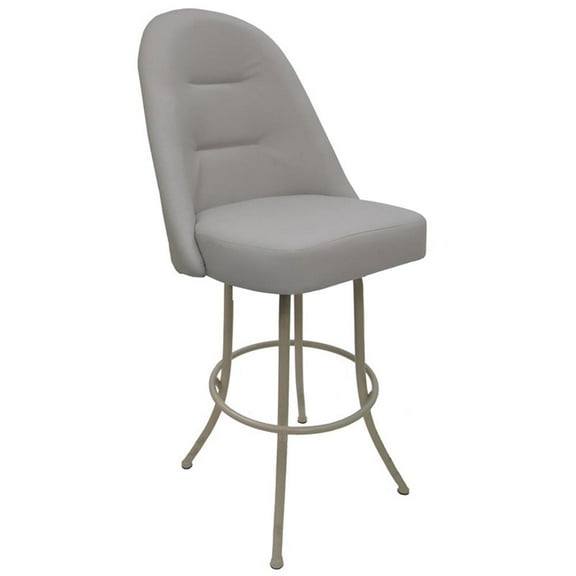 Swivel Metal Bar Stool 30" M-235 - Ocean Beige - Beige