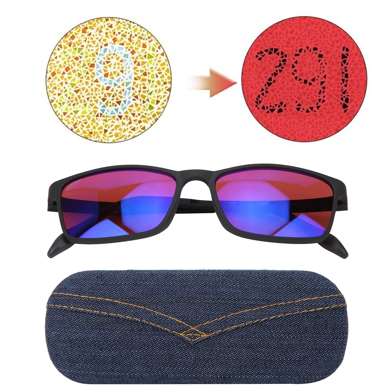 Chiciris Color Blindness Glasses Premium High Contrast Colorblind Glasses Lightweightcolor