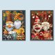 thumbnail image 4 of 2 pintura de diamantes 5D DIY taladro redondo completo vacaciones Goblin Kit decoración del hogar PCS, 4 of 9