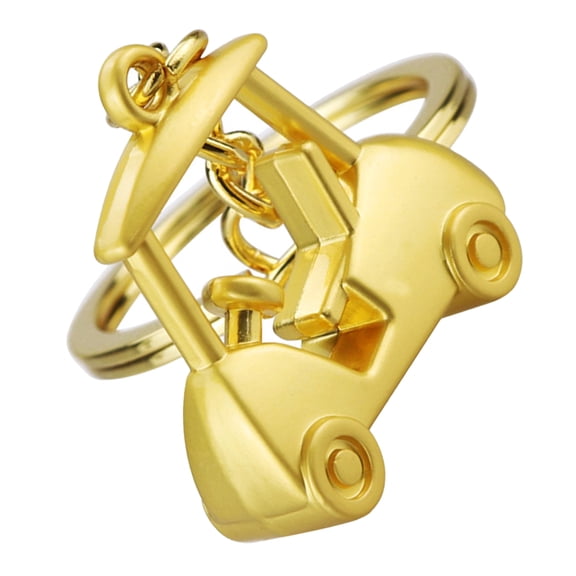 HOMEMAXS Golf Cart Keychain Keyring Ornament Key Organizer Bag Charm For Golf Cart Keys Unisex Pendant Keyring Holder