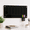 Black-23"W x 9.5"H, variant on Black 23"W x 9.5"H Frameless Tempered Glass Weekly Dry Erase Calendar Board