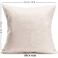 thumbnail image 2 of Set of 4 Vintage Birds Throw Pillow Covers Spring Tree Branch Pillow Cases Rustic Farmhouse Decorative Farm Animals Cushion Cover Polyester Linen 18\u301dx18\u301d Pillow Sham for Chair Sofa, 2 of 4