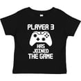 thumbnail image 3 of Inktastic Player 3 Has Joined the Game Boys or Girls Toddler T-Shirt, 3 of 5