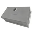 thumbnail image 6 of Ruvati 27 x 20 inch 16 Gauge Stainless Steel Rounded Corners Kitchen Sink Single Bowl, 6 of 10