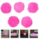 thumbnail image 3 of 5 piezas de luz LED simulada en forma de rosa luz nocturna lámpara electrónica romántica luz floral de plástico (rosa / 7 colores), 3 of 5