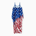 thumbnail image 3 of PatPat Ensembles Assortis pour la Famille pour la Fête de l'Indépendance T-shirt à Imprimé Drapeau Américain et Robe Midi à Bretelles Ajustables avec Poches, 3 of 7