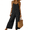 Black, variant on Womens Loose Sleeveless Jumpsuits Open Back Adjustable Spaghetti Strap Long Pant Romper Jumpsuit