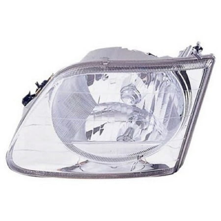 Replacement Headlight Cover Go-Parts » 2001 - 2003 Ford F-150 Front Headlight Headlamp Assembly Front Housing / Lens / Cover - Left (Driver) Side - (Lightning) 3L3Z 13008 FA FO2502182 Replacement For Ford F-150 ()