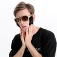 thumbnail image 2 of Gafas de Sol de Labios Rojos Divertidos Y Gafas de Los años 70 con Barba Grande para Fiestas, Accesorios para Fotos, Paquete de 2 Macarena gafas de sol de fiesta de novedad, 2 of 8