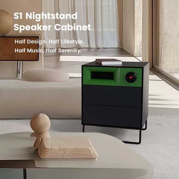 MorningBlues Stereo Cabinet Nightstand Speaker S1