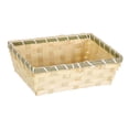 thumbnail image 4 of Cesta de pan tejida, cesta de frutas, organizador multiusos, cesta tejida para servir alimentos 23cmx17cmx7cm, 4 of 9