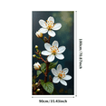 thumbnail image 1 of Beautiful White Flower Themed Backdrop Banner Party Decorations Background Photo Props for Garden Parties Spring Celebrations Weddings and Indoor Decor, 1 of 4