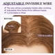 thumbnail image 5 of Extensiones de cabello Halo Prokyvity, cabello humano 100% real, 12 pulgadas, 5 of 7