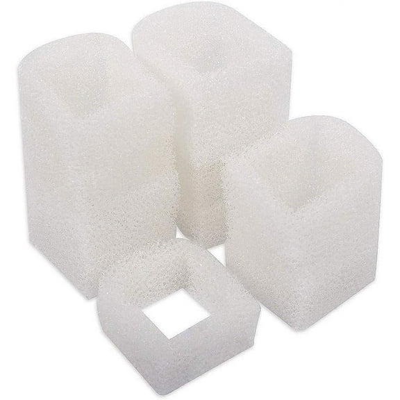 18PCS Cat Water Fountain Filter Replacement, Pet Fountain Replacement Foam Filters Compatible with Pet Safe Drink Well Pet Fountain Filters,Cat and Dog Water Dispenser Filter