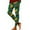 A-Dark Green60, variant on Bibifish Women's Leggings Thanksgiving Pattern High Waisted Stretch Leggings Slim Fit Casual Wear Festive Pattern Comfortable Pants