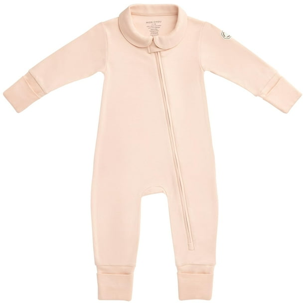 Pijama convertible para bebé MON CHOU de algodón pima orgánico suave