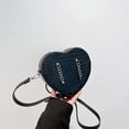 thumbnail image 4 of FENOHREFE Unique Heart Shape Women's Crossbody Bag PU Leather Elegant Shoulder Bags with Adjustable Strap for Comfort and Styles, 4 of 8